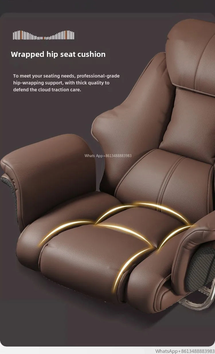 Boss Chair, Home Office Computer Comfortable Sofa, Study Room Can Lie Down and Rotate