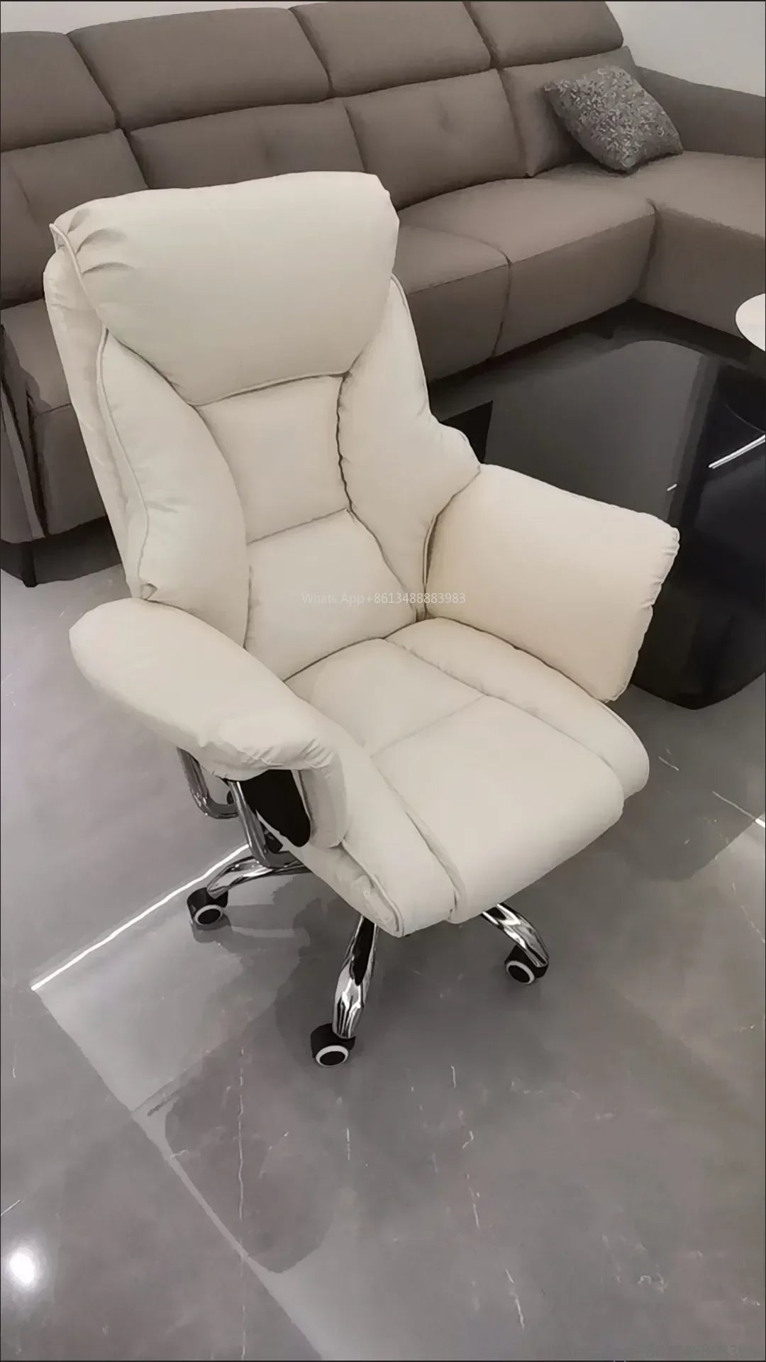 Boss Chair, Home Office Computer Comfortable Sofa, Study Room Can Lie Down and Rotate