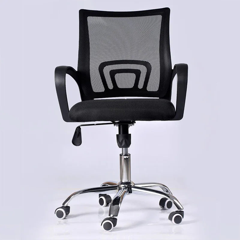 Office Chair Ergonomic Desk Chair Mesh Computer Chair Lumbar Support Adjustable Stool Rolling Swivel Chair For Home Office
